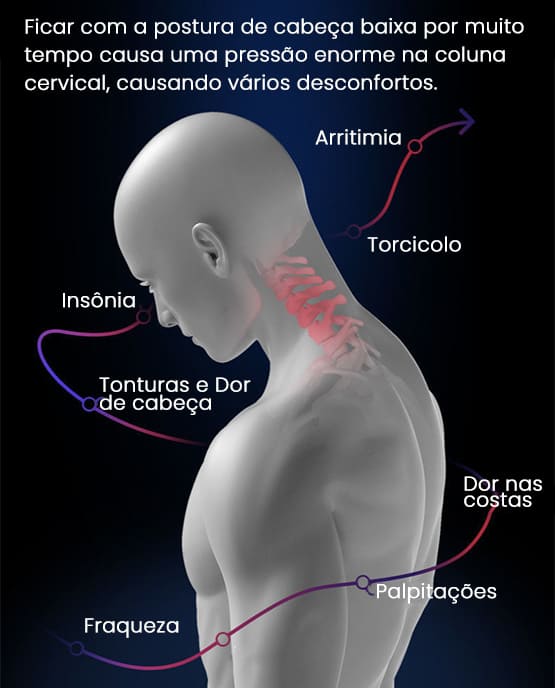 Dores no Pescoço, ATM, Dores Tensionais, Torcicolo, Dor Lombar, Relaxamento, Conforto, Dor Cervical, Dor de Cabeça, Postura, Alívio, Humor, Foco, Trabalho